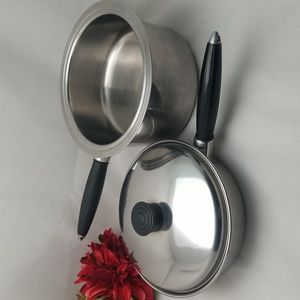 Star Brite Stainless Steel Double Boiler Pot & Skillet Sauce Pan